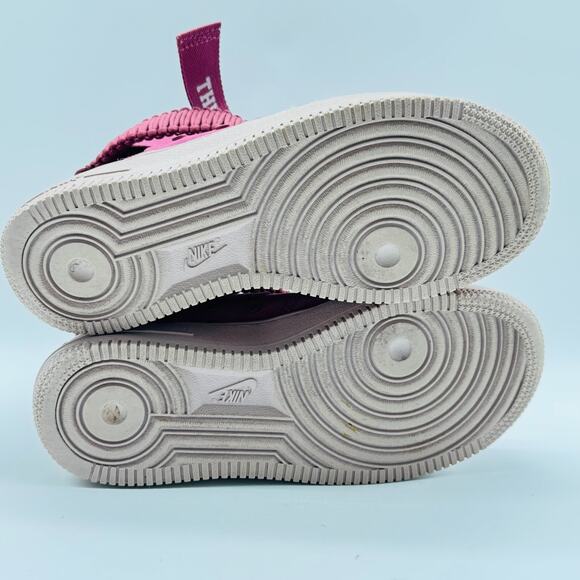 Nike Air Force 1 SF AF1 Womens 6 Burgundy Vintage Wine Force is Female - Picture 9 of 11